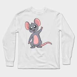 Kawaii Rat Long Sleeve T-Shirt